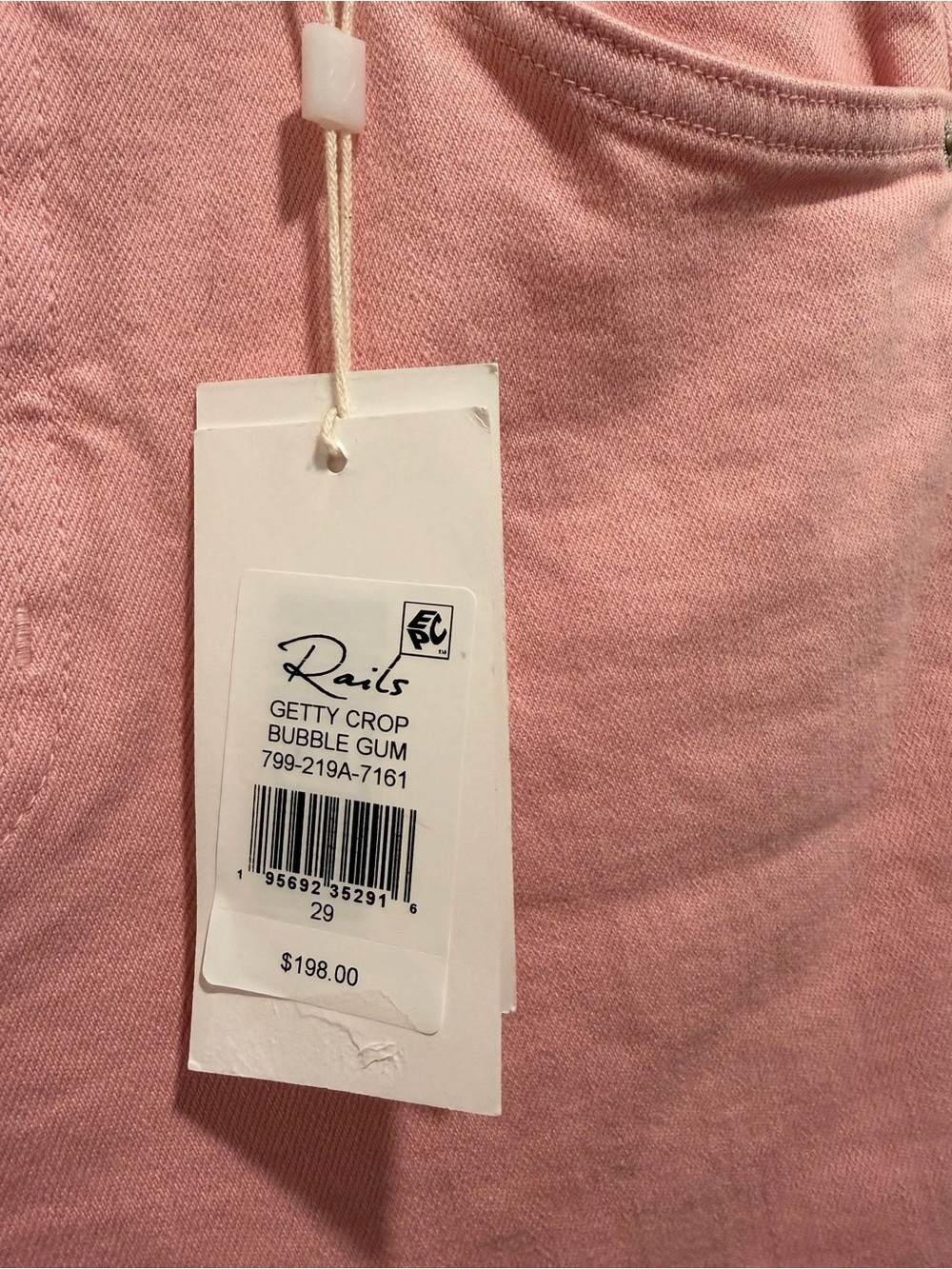 RAILS Getty High-Rise Crop Jeans NWT - Picture 6 of 8